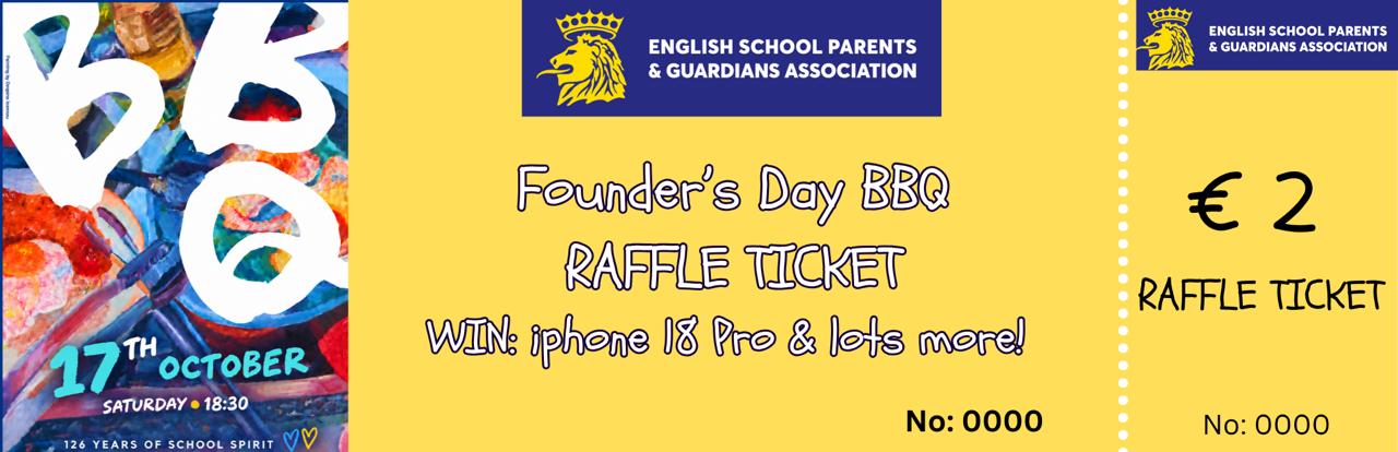 Founder’s Day BBQ 2026 Raffle Tickets